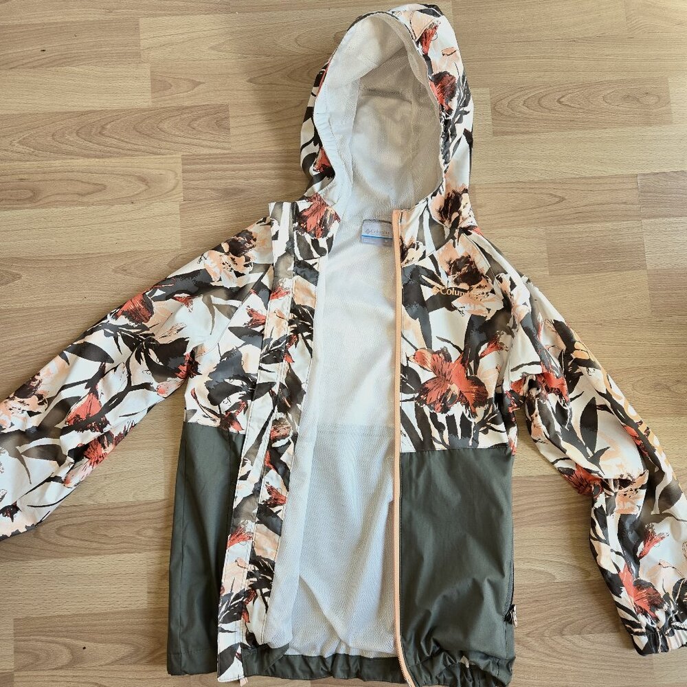 Kids Columbia Waterproof Rain Jacket Size M (10/12) - EUC